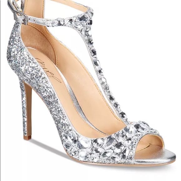 Jewel Badgley Mischka Conroy Evening Sandals - Picture 8 of 8